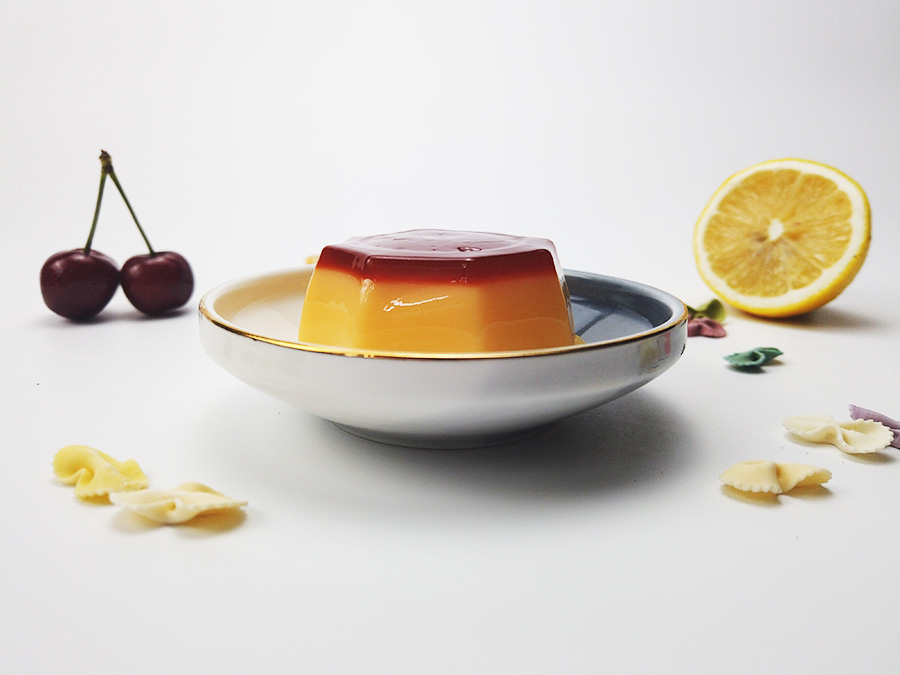 Agar halal o konjac Gelatina y pudín de leche en polvo